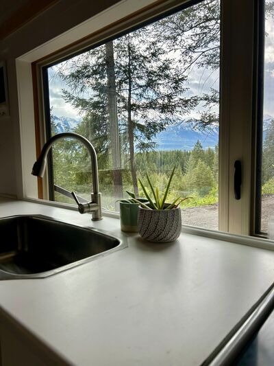 Kitchen counter close-up