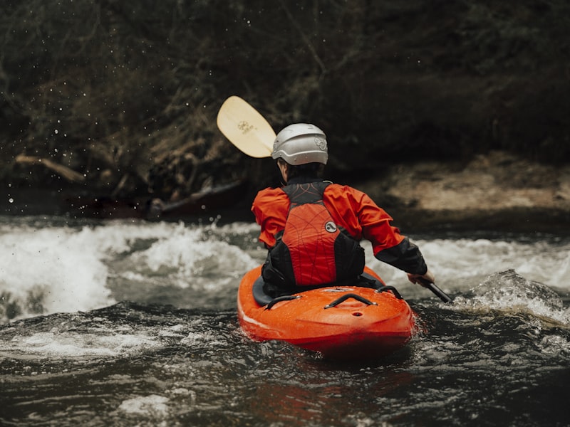 Whitewater rafting on the Kicking Horse River